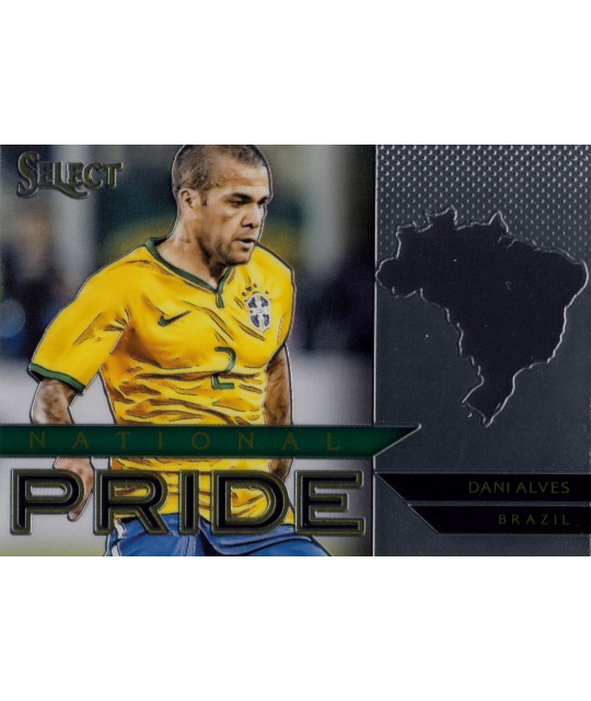 PANINI SELECT 2015-2016 NATIONAL PRIDE Dani Alves ..